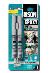 BISON EPOXY METAL 2-KOMP 24 ML
