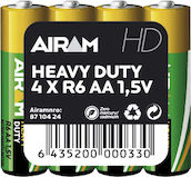 AIRAM PARISTO AA HEVY DUTY LR6 4 KPL