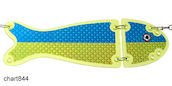 FLASHER HOUKUTUSLEVY VK 24 CM CHART 844