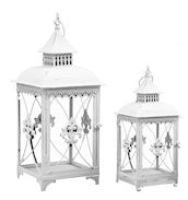 LYHTY MET. VALK. LILJA 19x19x38CM