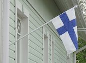 SUOMENLIPPU SEIN��N 70x45CM