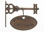 TERVETULOA KYLTTI AVAIN