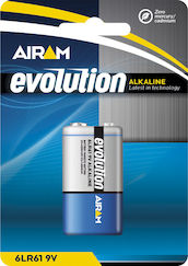 AIRAM PARISTO 9V EVOLUTION ALKALINE