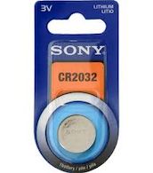 SONY NAPPIPARISTO CR2032