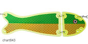 FLASHER HOUKUTUSLEVY VK 24 CM CHART 843