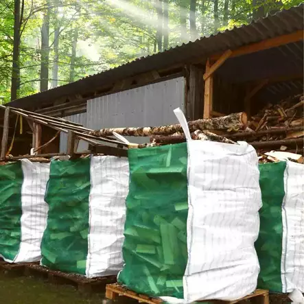 Klapisakki95x95x160cm1000kgrosendhalforest 1m a - Klapisäkit ja halkokärryt - 6438168069890 - 1