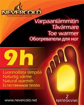 varpaanlämmittimet - Kädenlämmittimet ja jalanlämmittimet - 6430038642011 - 3