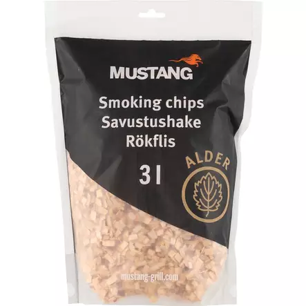 Savustushake leppä 3 litraa mustang - Savustuspurut ja muut lisävarusteet - 6410411826832 - 1