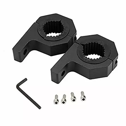 Lisävalojen kiinnityspanta pari putkelle 19-32mm - Lisävalotelineet ja kiinnikkeet - 6438471024708 - 2