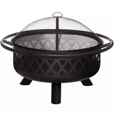 mustang nuotioalusta livingston - Ulkotulisijat ja nuotioalustat - 6410416021768 - 1